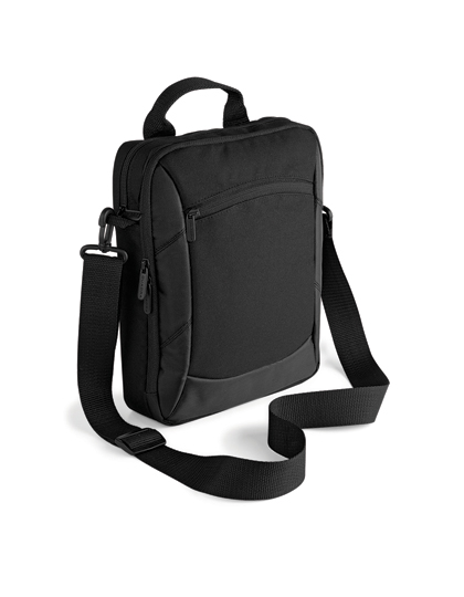 QD264 Executive Tablet Shoulder Bag 23 x 29 x 8 cm / Black