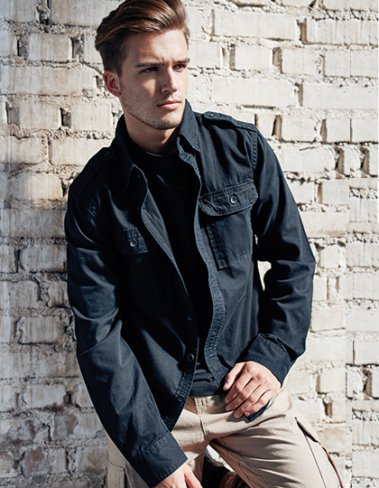 BYB9373 Vintage Shirt Long Sleeve