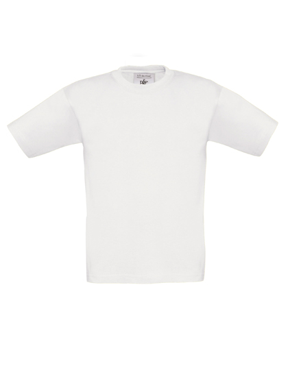 BCTK301 Kids´ T-Shirt Exact 190 12/14 (152/164) / White