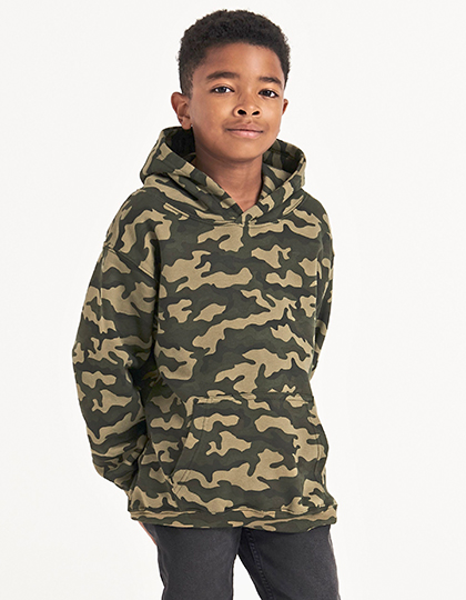 JH014J Kids´ Camo Hoodie