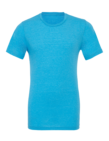 CV3413 Unisex Triblend Crew Neck T-Shirt S / Aqua Triblend (Heather)