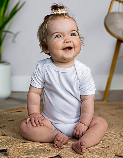 X801 Short Sleeve Baby Bodysuit Polyester