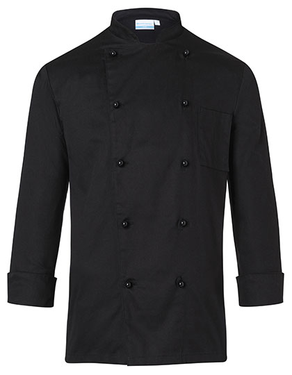 KY009 Kochjacke Basic 4XL / Black (ca. Pantone 419C)