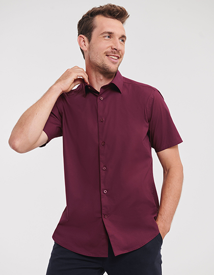 Z947 Men´s Short Sleeve Easy Care Fitted Shirt