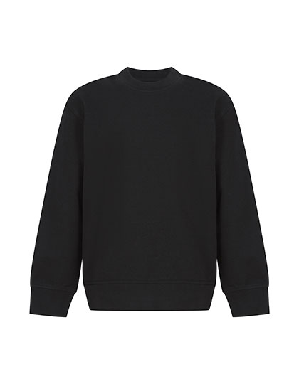 SM530 Kids' Sustainable Fashion Curved Hem Sweat 7/8 years / Black