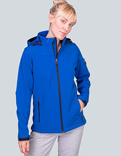 HRM1102 Women´s Hooded Soft-Shell Jacket
