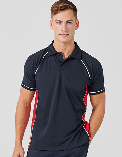 FH370 Men´s Piped Performance Polo