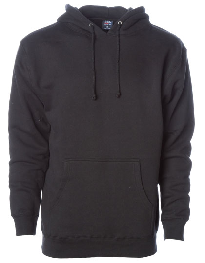 NP380 Men´s Heavyweight Hooded Pullover S / Black