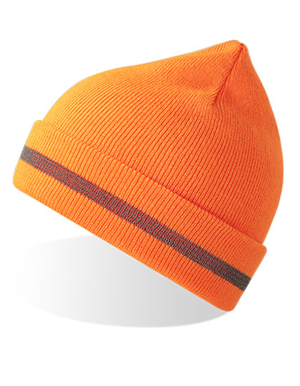 AT123 Workout Beanie Recycled One Size / Orange Fluo