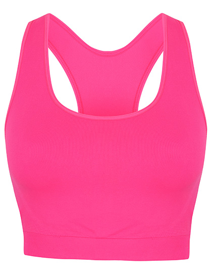 SF235 Women´s Work Out Cropped Top M / Neon Pink