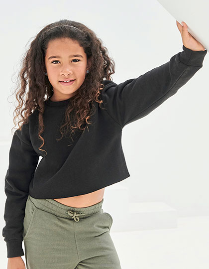 SM515 Kids´ Cropped Slounge Sweat