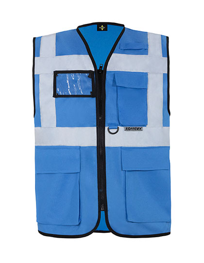 KX802 Executive Multifunctional Safety Vest Berlin L / Blue