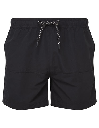 AQ056 Men´s Block Colour Swim Shorts S / Black