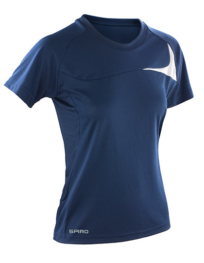 RT182F Women´s Dash Training Shirt XL (42) / Navy/White