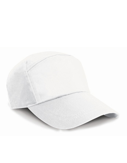 RH02 7-Panel Advertising Cap One Size / White