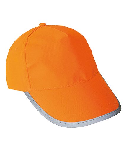 KX058K Kids´ Basic Hi-Vis Cap Montpelier One Size / Signal Orange