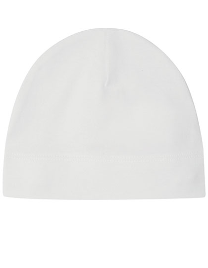 BZ62 Baby Hat One Size / White