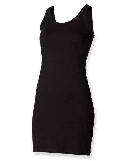 SF104 Women´s Stretch Vest Dress XL / Black