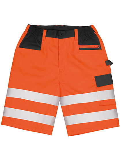 RT328 Safety Cargo Shorts XS / Fluorescent Orange