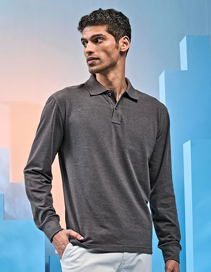 AQ030 Men´s Classic Fit Long Sleeved Polo
