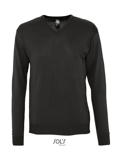 L410 Men´s V-Neck Sweater Galaxy S / Black