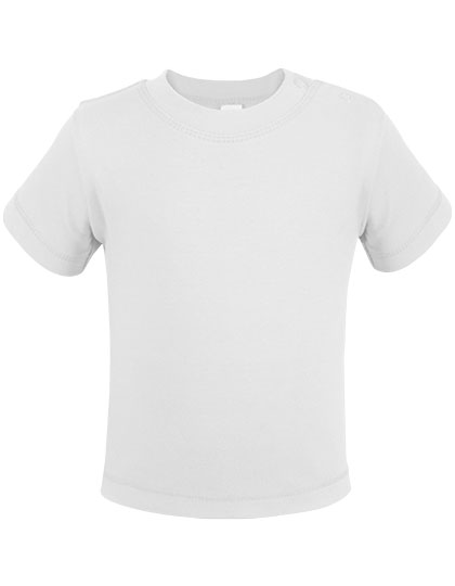 X13120 Organic Baby T-Shirt Short Sleeve Noah 01 62-68 / White