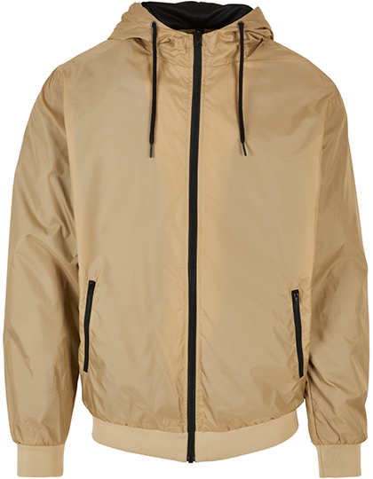 BY016 Windrunner Jacket S / U. Beige/Black