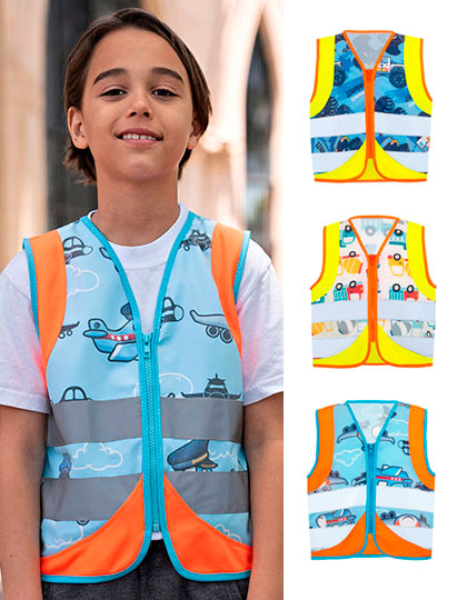 KX123K Children´s Safety Vest Action Vehicle Fun CO² Neutral