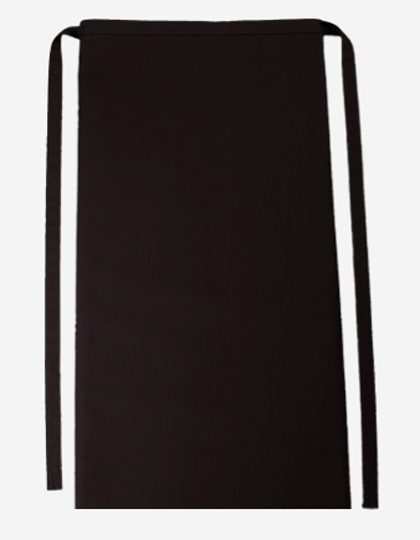 CGW122 Bistro Apron Roma 80 80 x 100 cm / Black
