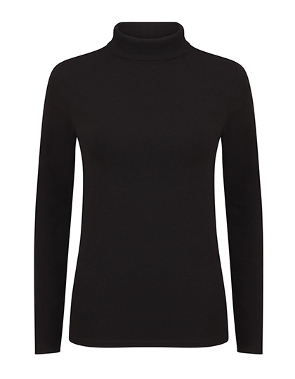 SF125 Women´s Feel Good Stretch Roll Neck Top L / Black