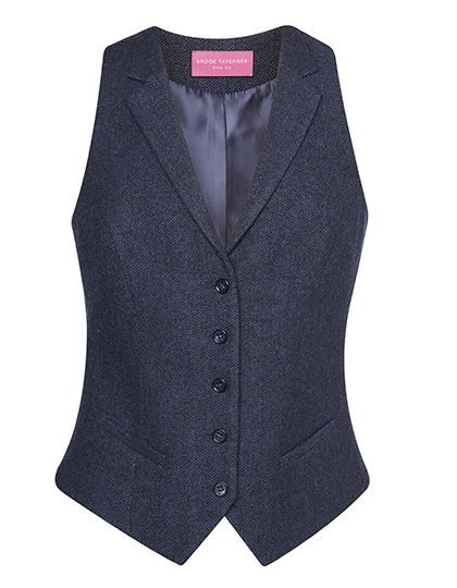 BR2310 Ladies´ Nashville Waistcoat S / Navy H-B