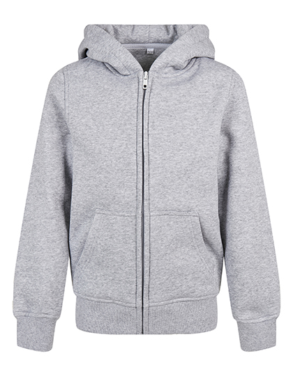BY188 Kids´ Organic Basic Zip Hoody
