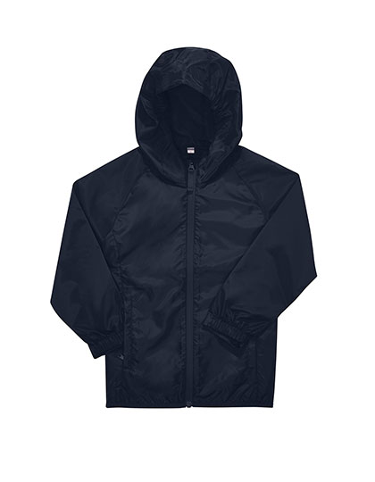 BCJK001 Kids #Reset Windbreaker 5/6 (110/116) / Navy