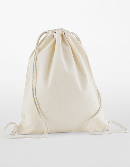 WM160 Organic Cotton InCo. Gymsac 37 x 46 cm / Natural