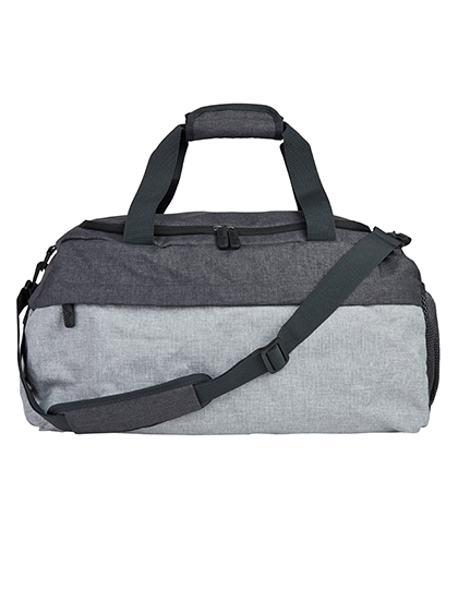 BS19430 Small Sports Bag - Stavanger 53 x 26 x 26 cm / Dark Grey Melange/Light Grey Melange