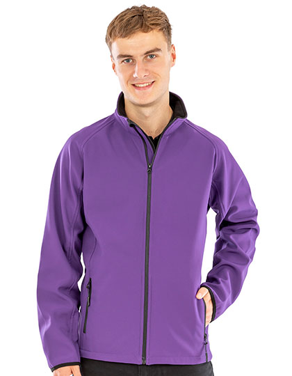 RT231 Men's Printable Softshell Jacket with Recycled Fleece Inner