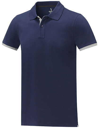 EL38110 Men´s Morgan Polo L / Navy/Heather Grey