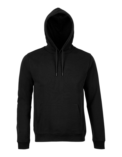 NB3196 Men´s French Terry Hoodie Nicholas S / Deep Black