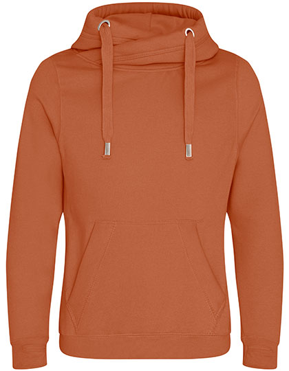 JH021 Cross Neck Hoodie XL / Ginger Biscuit