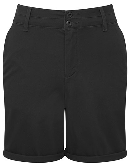 AQ068 Women´s Lightweight Chino Shorts XXS / Black