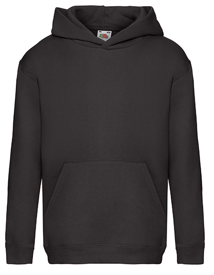 F421K Kids´ Premium Hooded Sweat 116 / Black