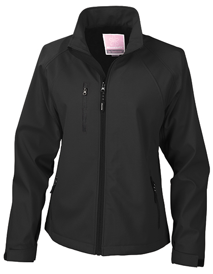 RT128F Women´s Base Layer Soft Shell Jacket XS / Black
