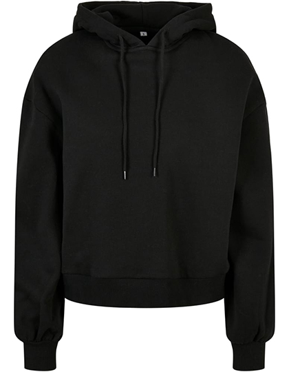 BY183 Ladies´ Organic Oversized Hoody S / Black