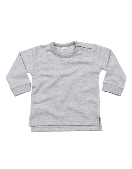BZ31 Baby Sweatshirt 18-24 months / Heather Grey Melange