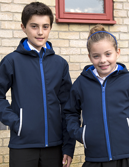 RT224Y Youth TX Performance Hooded Soft Shell Jacket