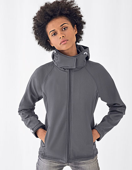 BCJW937 Women´s Hooded Softshell