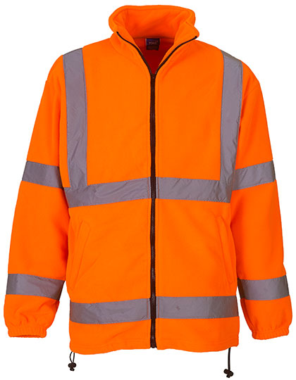 YK08 Hi-Vis Fleece Jacket S / Hi-Vis Orange