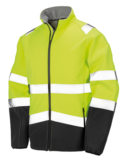 RT450 Printable Safety Softshell Jacket S / Fluorescent Yellow/Black