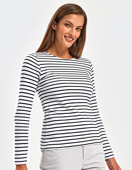 AQ071 Women´s Marinière Coastal Long Sleeve Tee