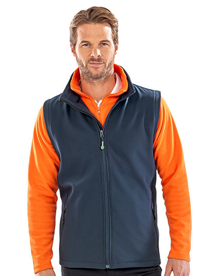 RT232 Men's Printable Softshell Bodywarmer with Recycled Fleece Inner